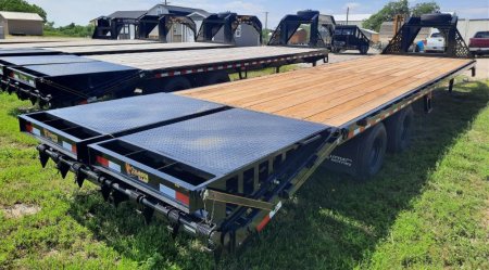 New 2023 Doolittle Trailer Mfg 102"x32' Tandem Axle 22K Gooseneck Deckover