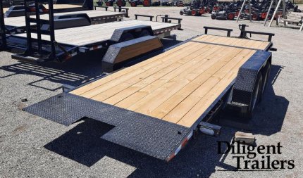 New 2023 Doolittle Trailer Mfg 82"x20' Tandem Axle 14K EZ Loader GT Tilt Deck Trailer