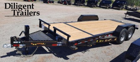 New 2023 Doolittle Trailer Mfg 82"x20' Tandem Axle 14K EZ Loader GT Tilt Deck Trailer