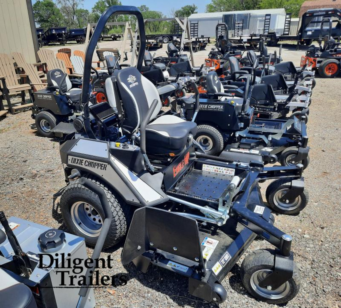 New 2023 Dixie Chopper Eagle HP 72" Zero Turn Lawn Mower