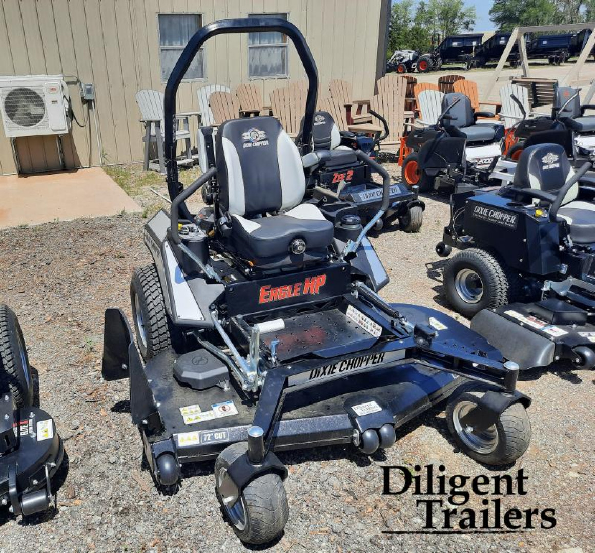 New 2023 Dixie Chopper Eagle HP 72" Zero Turn Lawn Mower