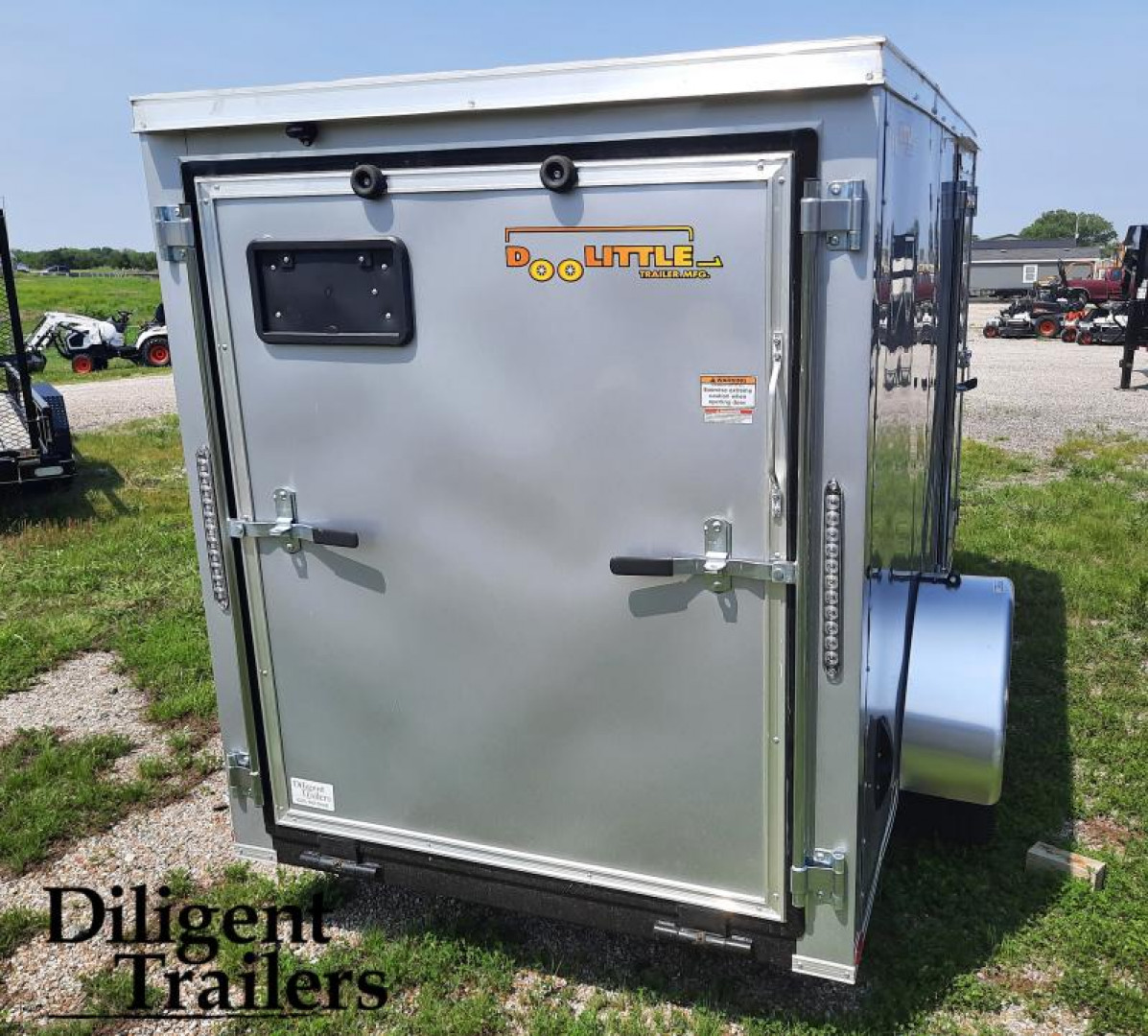 New 2023 Doolittle Trailer Mfg 5' x10' Single Axle 3.5K Enclosed Cargo Trailer