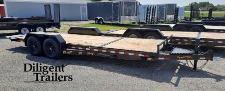 New 2023 Doolittle Trailer Mfg 82"x20' Tandem Axle 14K EZ Loader GT Tilt Deck Trailer