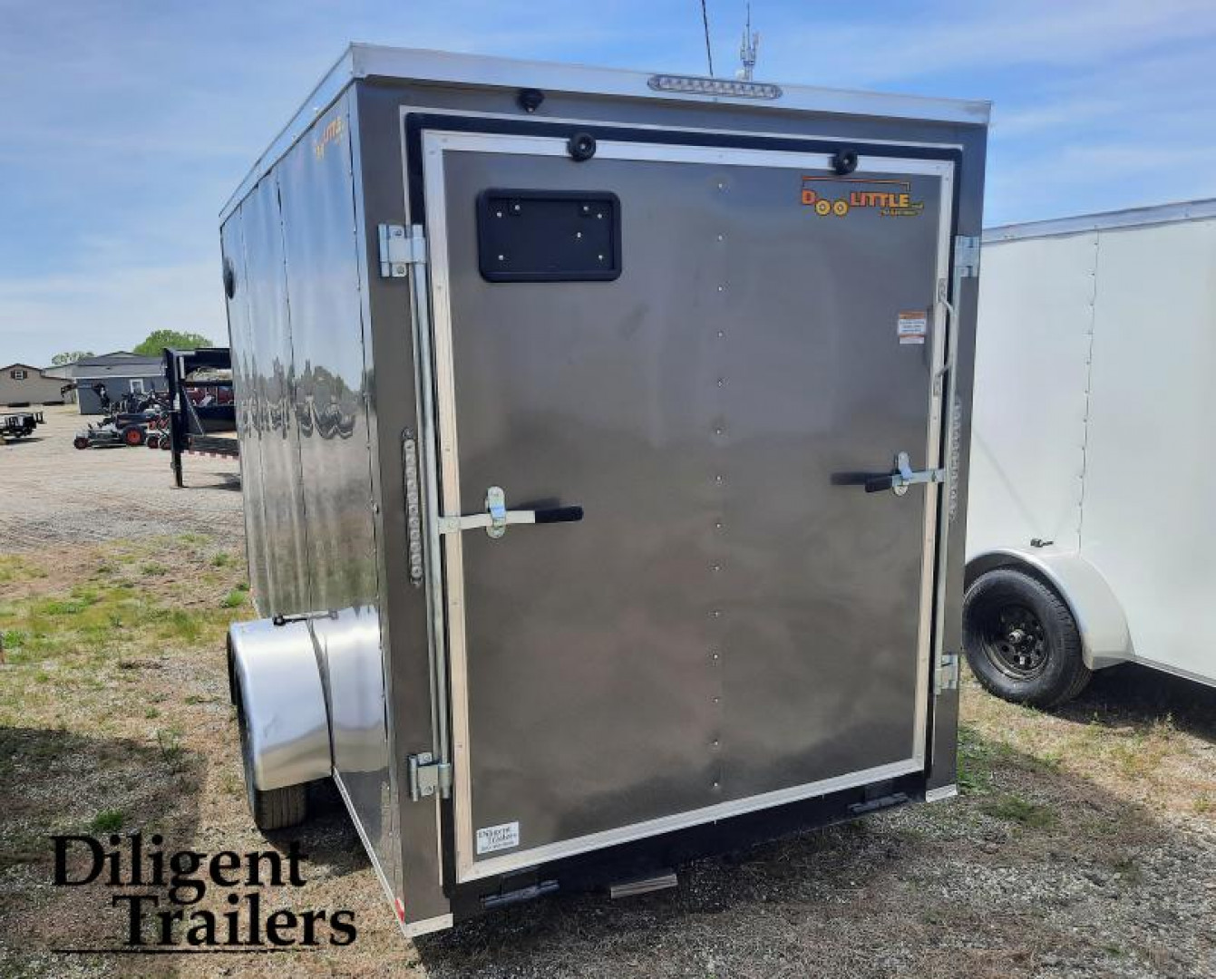 New 2023 Doolittle Trailer Mfg 6' x12' Single Axle 3.5K Enclosed Cargo Trailer