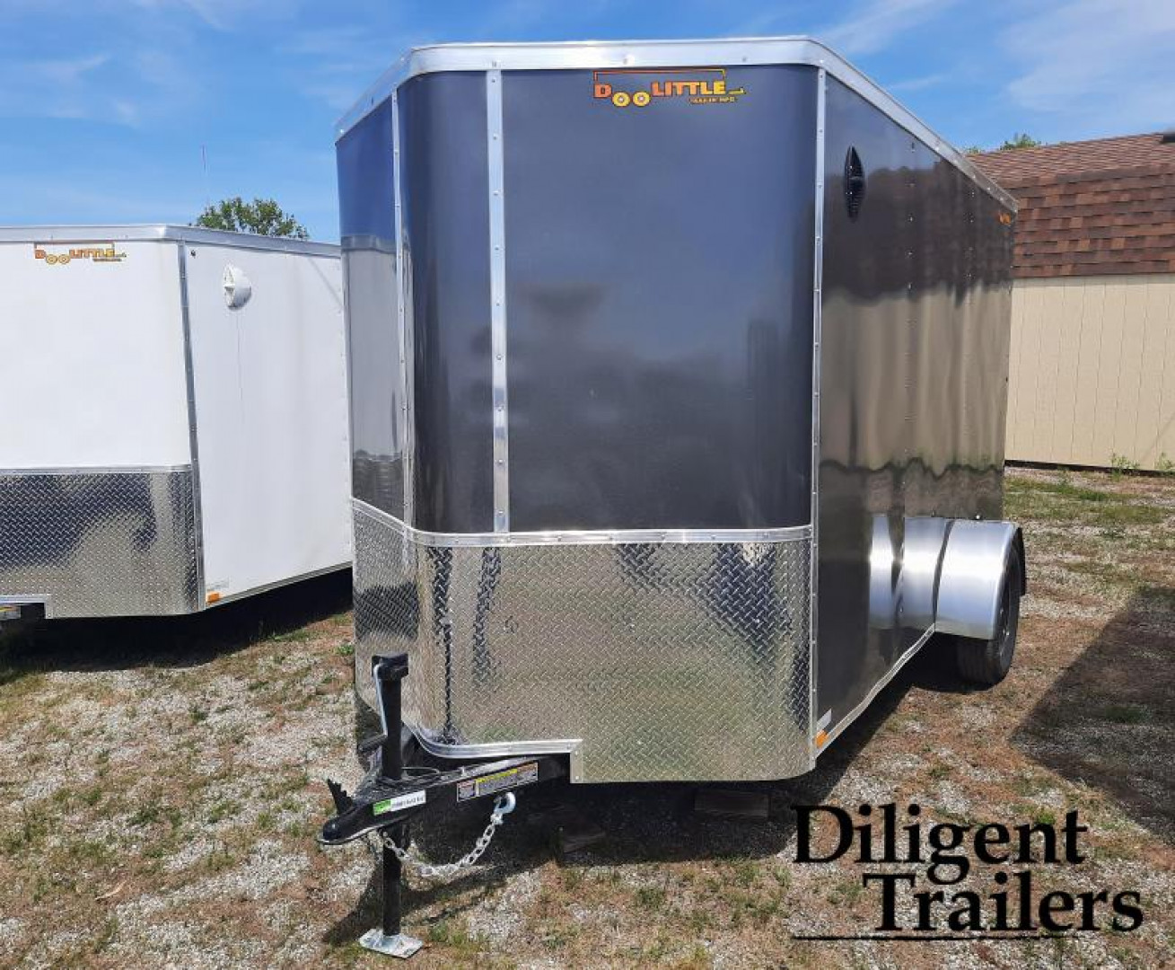 New 2023 Doolittle Trailer Mfg 6' x12' Single Axle 3.5K Enclosed Cargo Trailer