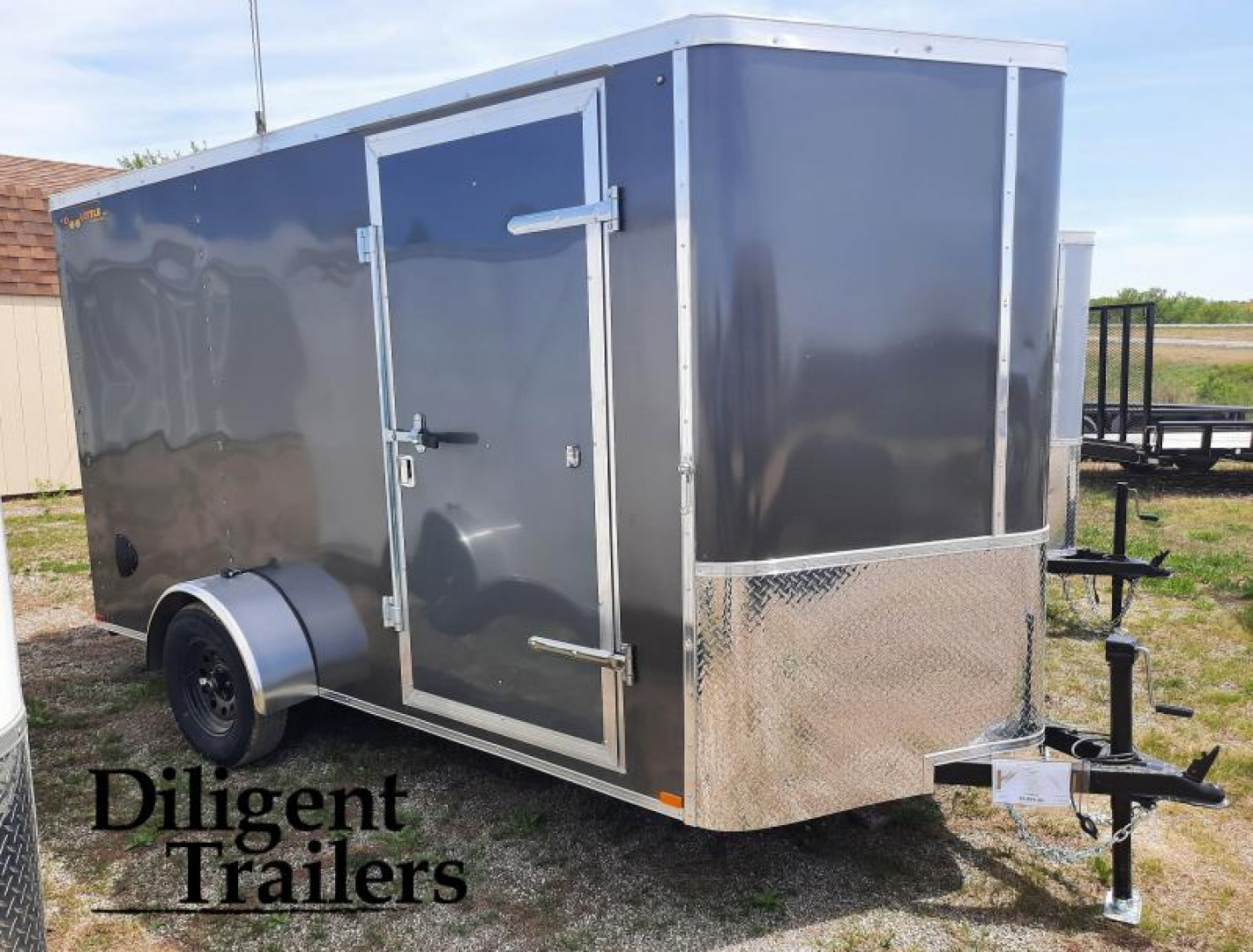 New 2023 Doolittle Trailer Mfg 6' x12' Single Axle 3.5K Enclosed Cargo Trailer