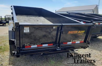 New 2023 Doolittle Trailer Mfg 82"x16' Tandem Axle 14K Dump Trailer