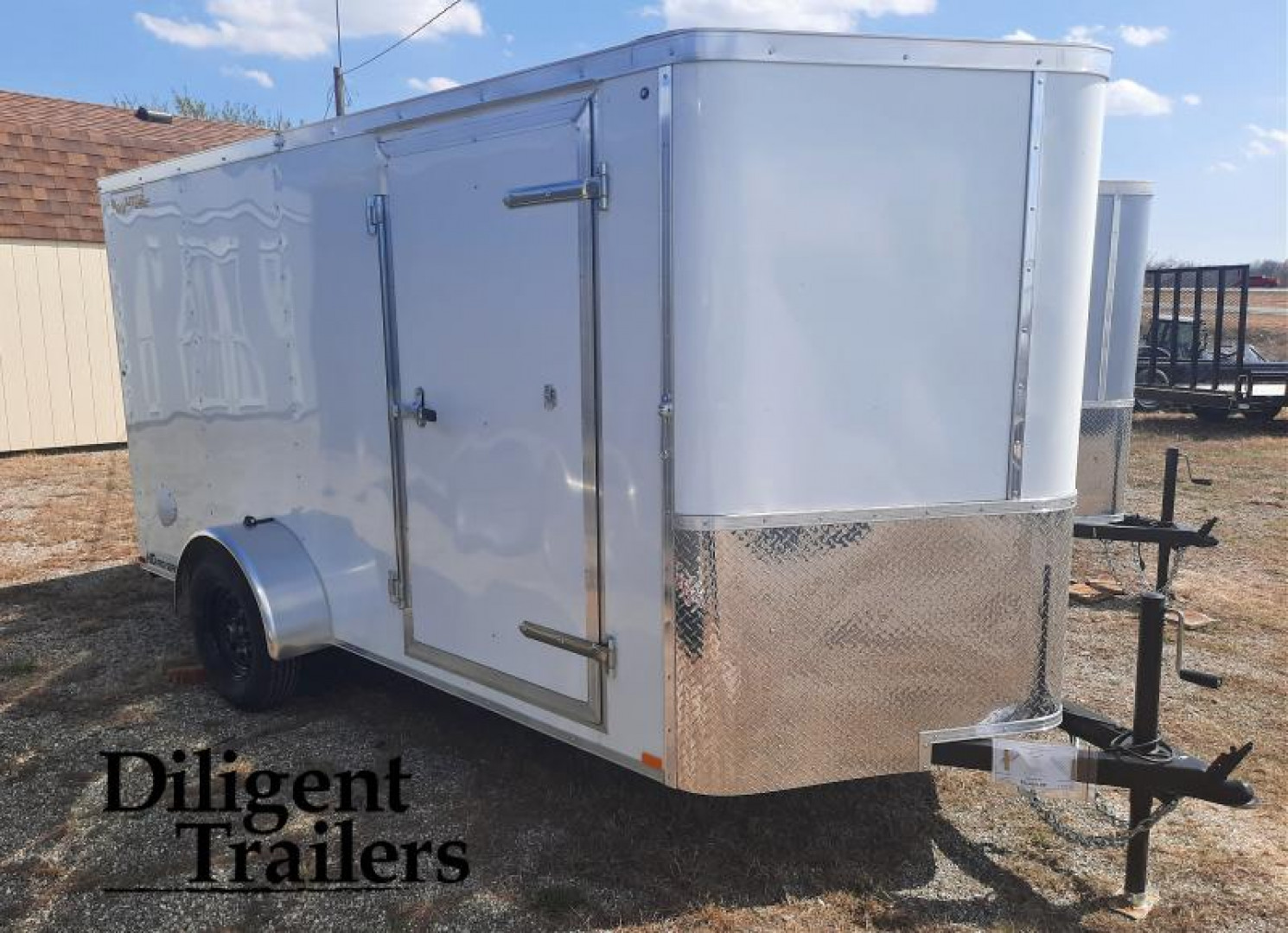 New 2023 Doolittle Trailer Mfg 6' x12' Single Axle 3.5K Enclosed Cargo Trailer