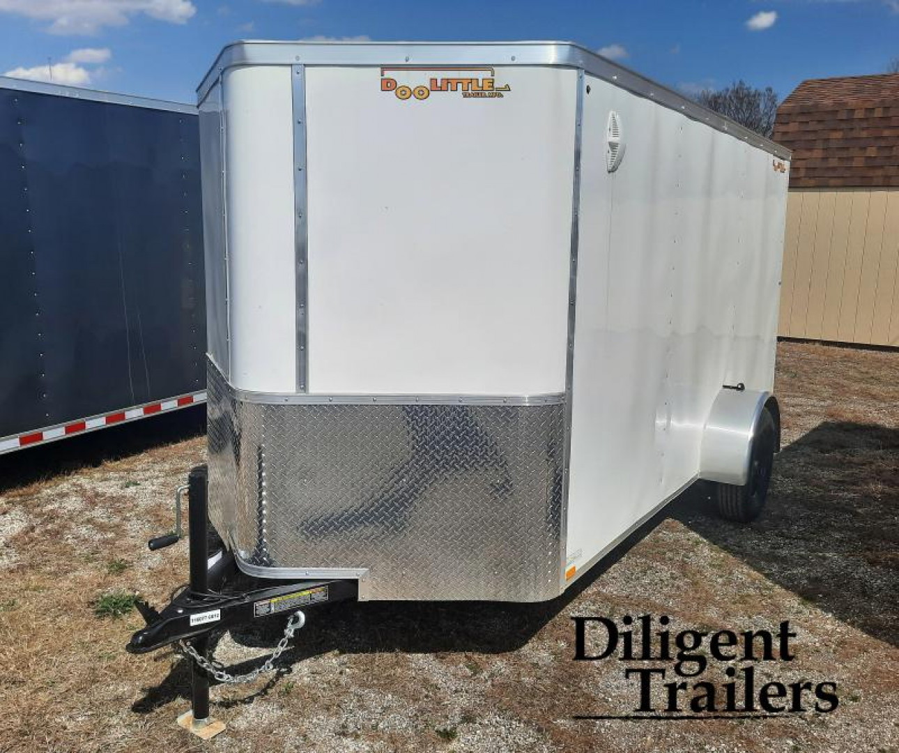 New 2023 Doolittle Trailer Mfg 6' x12' Single Axle 3.5K Enclosed Cargo Trailer