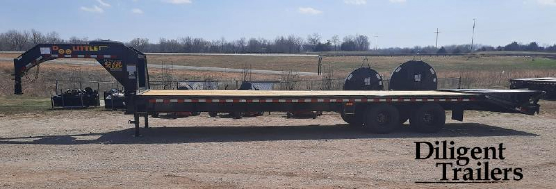 New 2023 Doolittle Trailer Mfg 102"x32' Tandem Axle 22K Gooseneck Deckover