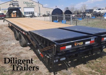 New 2023 Doolittle Trailer Mfg 102"x32' Tandem Axle 22K Gooseneck Deckover
