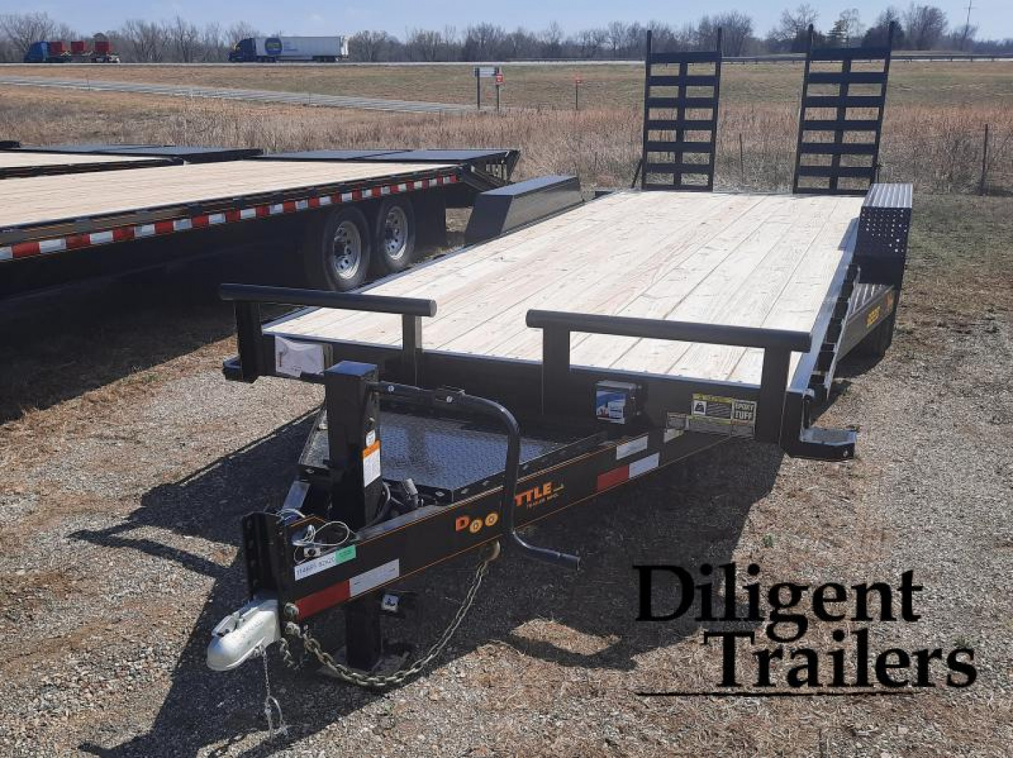 New 2023 DOOLITTLE TRAILER MFG 82 x20' Equipment Trailer Equipment Trailer