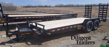 New 2023 DOOLITTLE TRAILER MFG 82 x20' Equipment Trailer Equipment Trailer