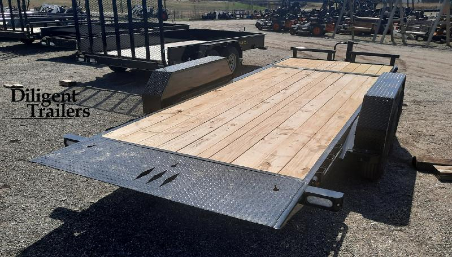 New 2023 Doolittle Trailer Mfg 82"x20' Tandem Axle 14K EZ Loader GT Tilt Deck Trailer