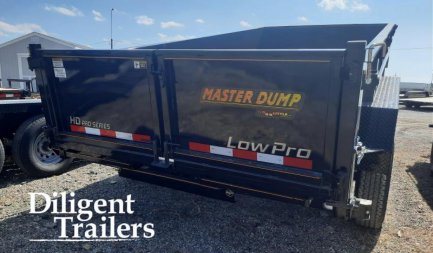 New 2023 Doolittle Trailer Mfg 82"x16' Tandem Axle 14K Dump Trailer