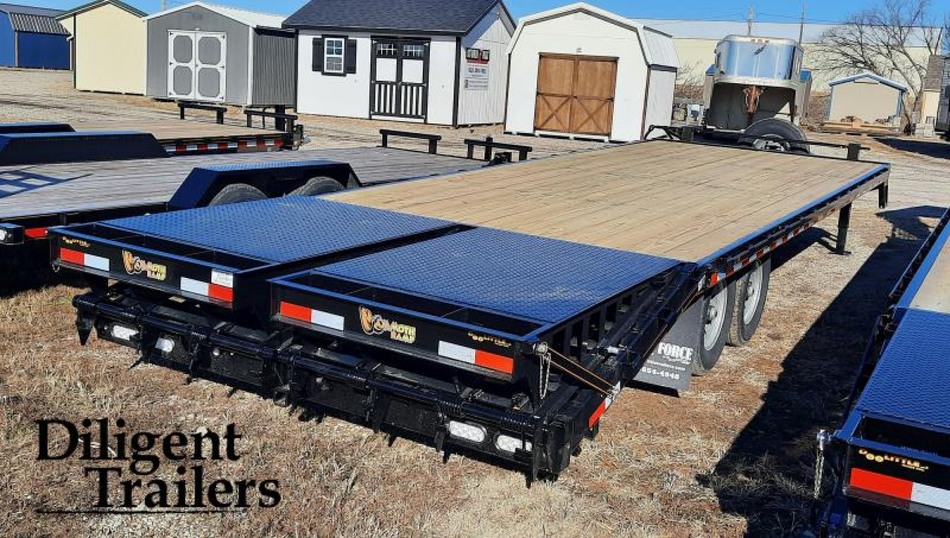 New 2023 Doolittle Trailer Mfg 102"x25' Tandem Axle 14K Deckover