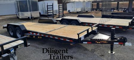 New 2023 Doolittle Trailer Mfg 82"x22' Tandem Axle 14K EZ Loader GT Tilt Deck Trailer