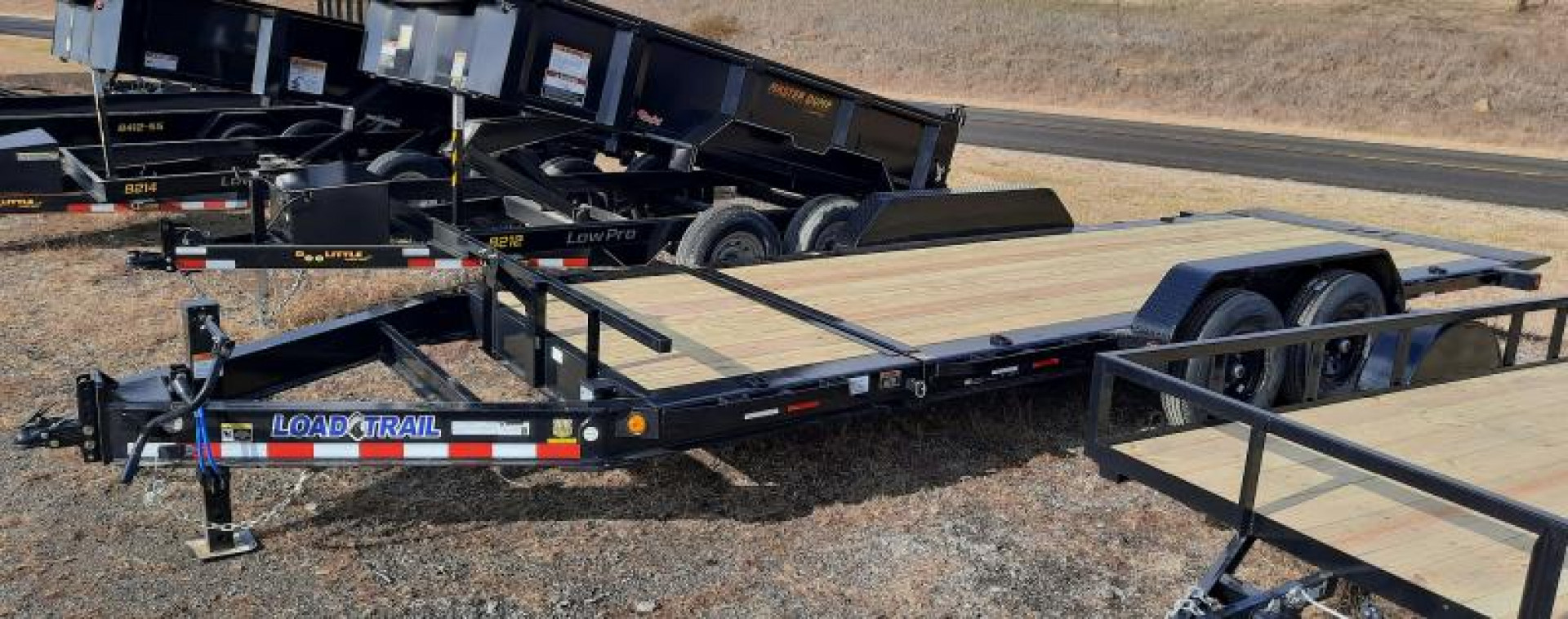 New 2023 Load Trail 83"x20' Tilt-N-Go Tandem Axle Tilt Deck