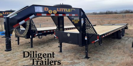 New 2023 Doolittle Trailer Mfg 102"x28' Tandem Axle 22K Deckover