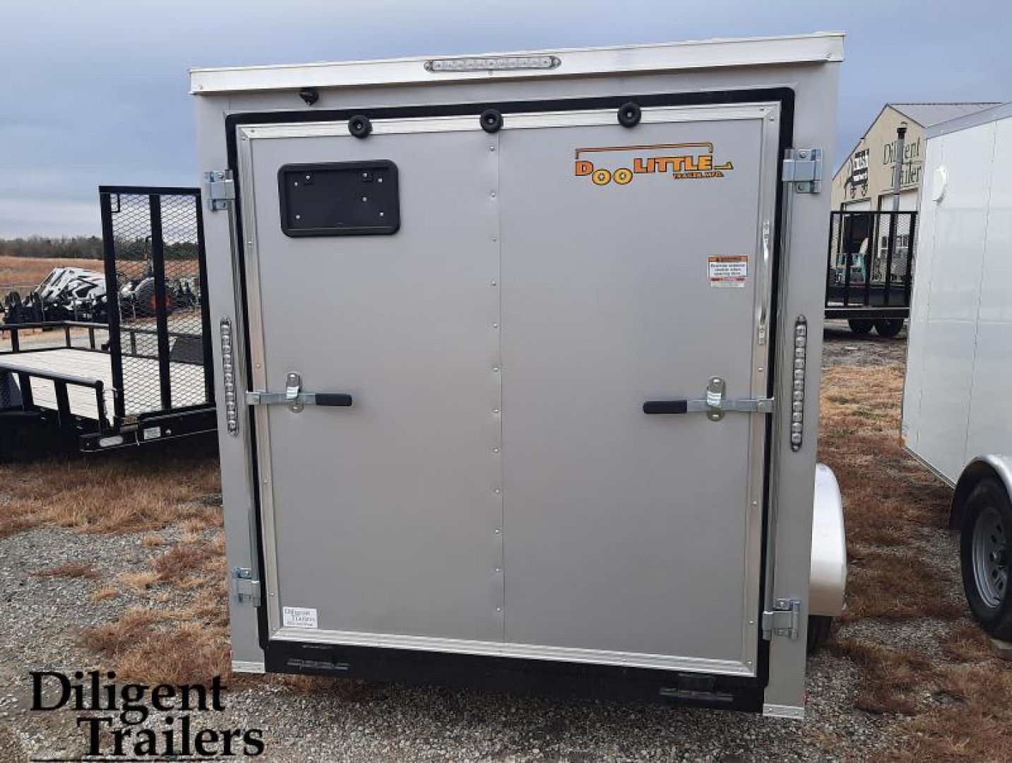 New 2023 Doolittle Trailer 6'x10' Single Axle 3K Enclosed Cargo Trailer