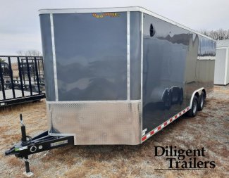 New 2023 DooLittle Trailer 8.5'x20' Tandem Axle 7K Enclosed Cargo Trailer