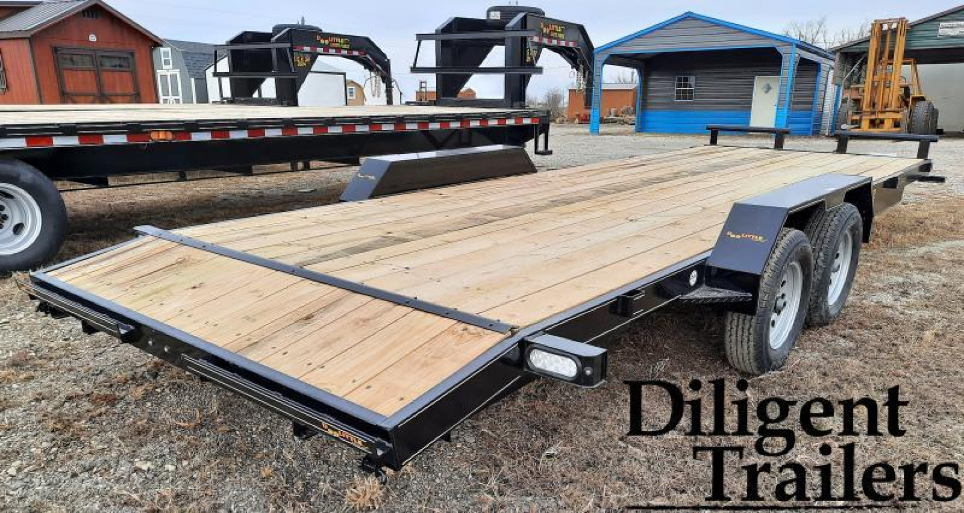 New 2022 Doolittle Trailer 84" x22' Tandem Axle 7K Car Hauler Trailer