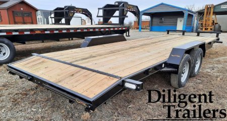 New 2022 Doolittle Trailer 84" x22' Tandem Axle 7K Car Hauler Trailer