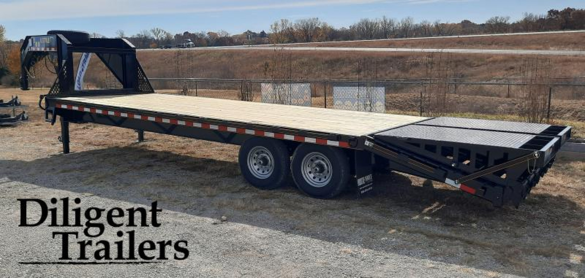 New 2023 Doolittle Trailer Mfg 102"x25' Tandem Axle 14K Deckover