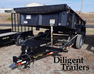 New 2023 Doolittle Trailer Mfg 82 x14' Tandem Axle 14K Dump Trailer
