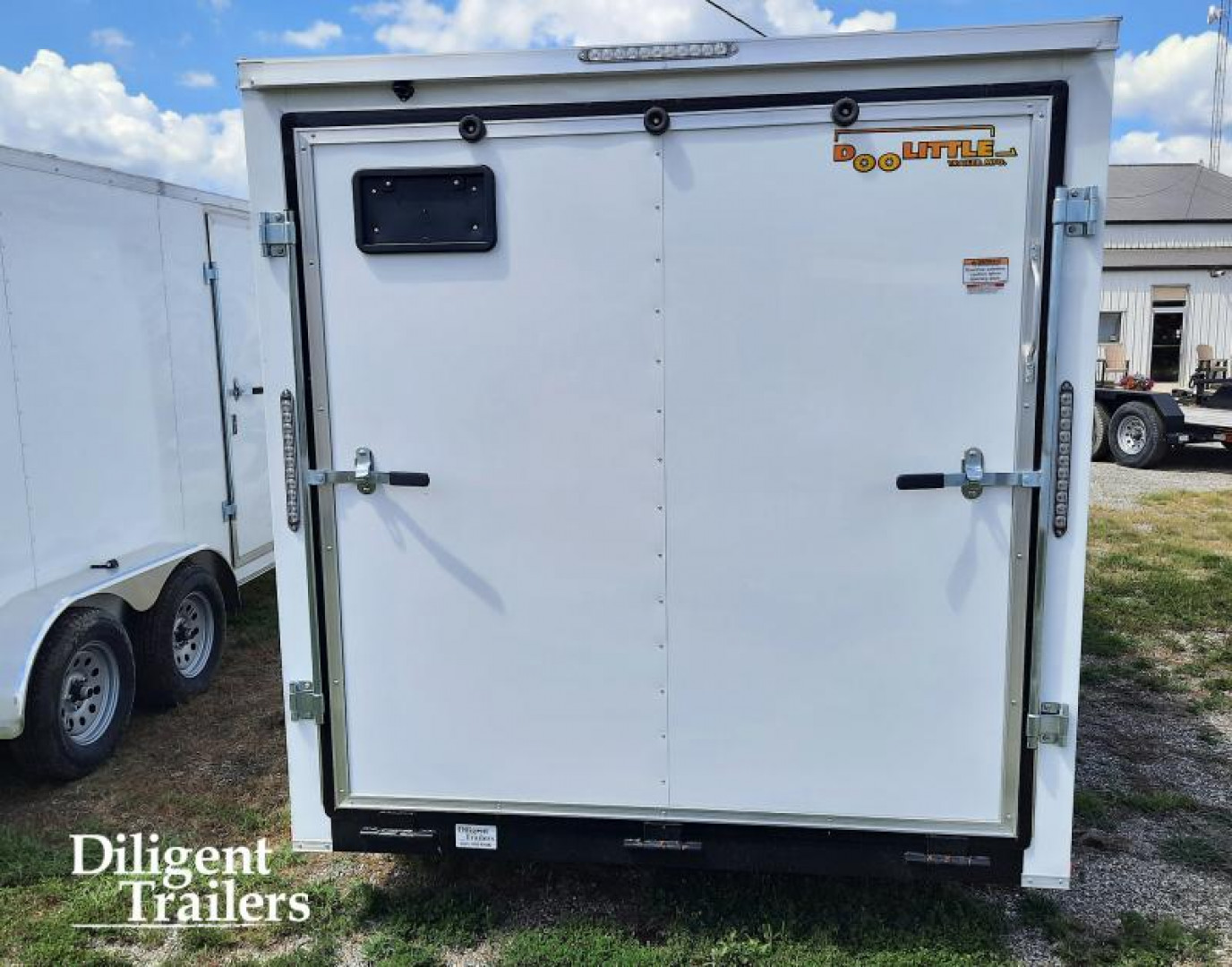 New 2023 DooLittle Trailer 7'x16' Tandem Axle 7K Enclosed Cargo Trailer