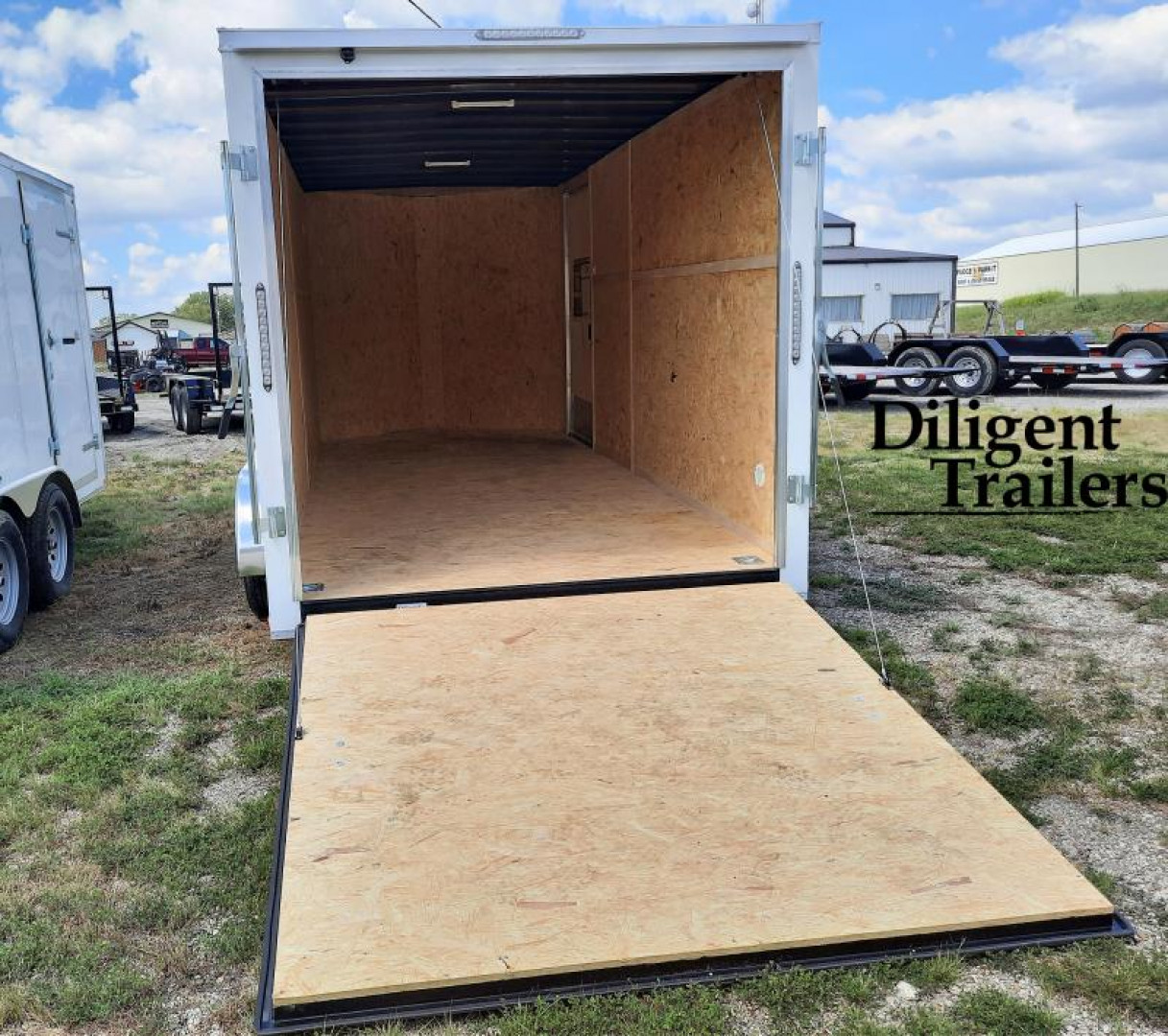 New 2023 DooLittle Trailer 7'x16' Tandem Axle 7K Enclosed Cargo Trailer