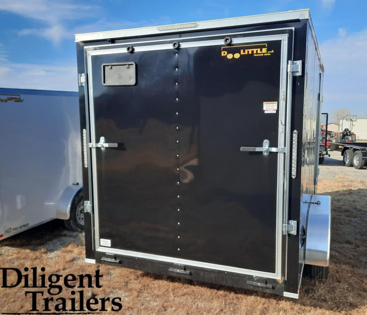 New 2023 DooLittle Trailer 7'x14' Tandem Axle 7K Enclosed Cargo Trailer