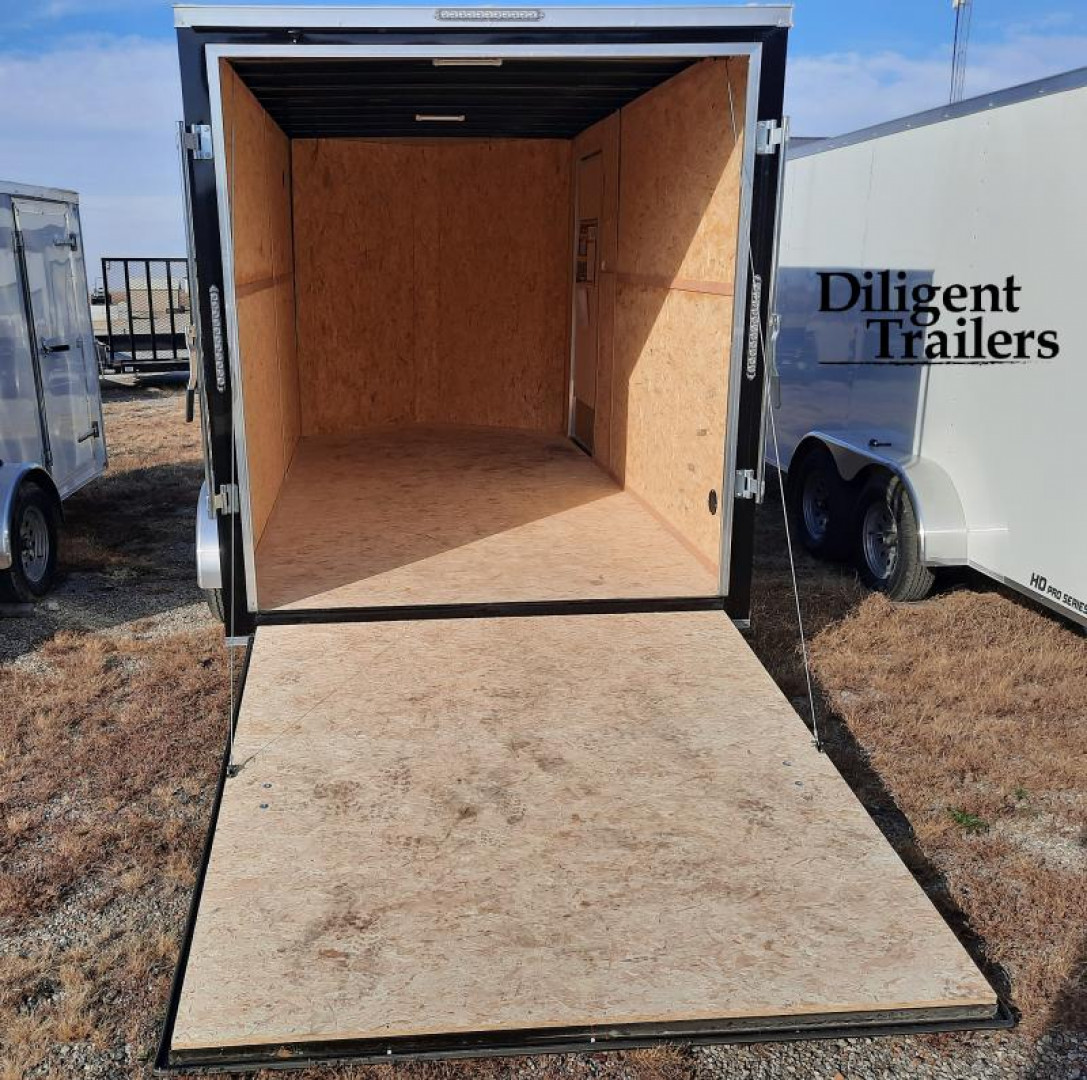 New 2023 DooLittle Trailer 7'x14' Tandem Axle 7K Enclosed Cargo Trailer