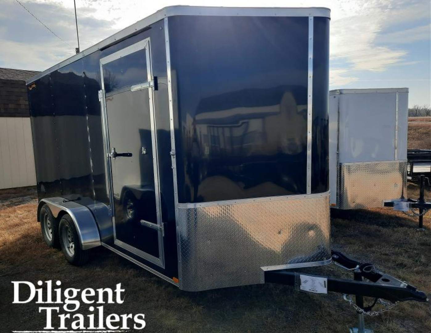 New 2023 DooLittle Trailer 7'x14' Tandem Axle 7K Enclosed Cargo Trailer