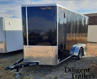 New 2023 DooLittle Trailer 7'x14' Tandem Axle 7K Enclosed Cargo Trailer