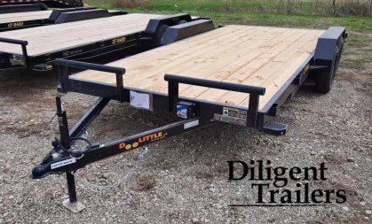 New 2022 Doolittle Trailer 84  x18' Tandem Axle 7K Car Hauler Trailer