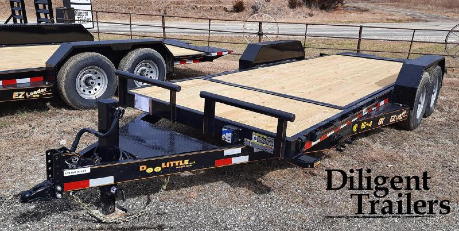 New 2022 Doolittle Trailer Mfg 82"x20' Tandem Axle 14K EZ Loader GT Tilt Deck Trailer