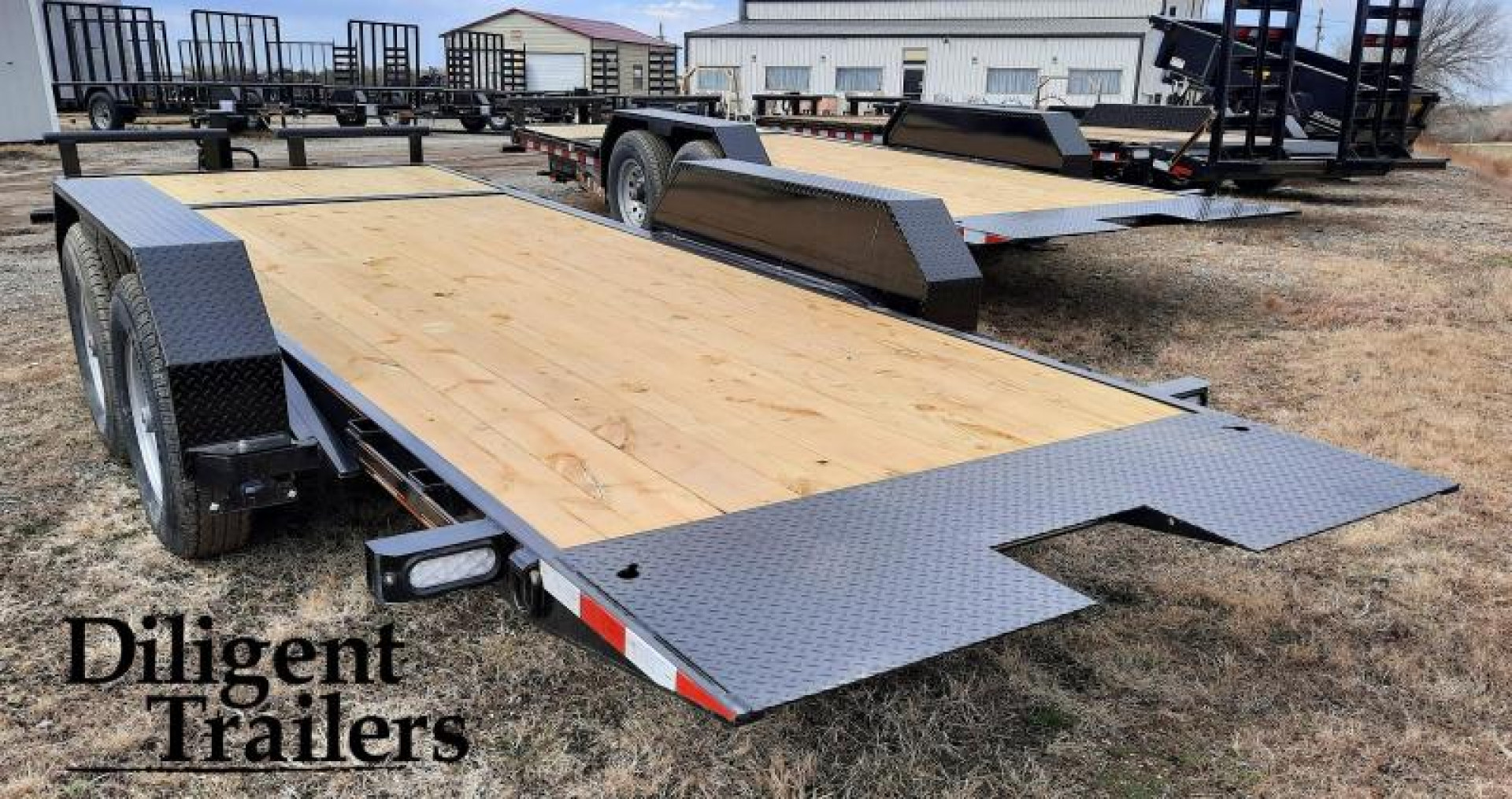New 2022 Doolittle Trailer Mfg 82"x20' Tandem Axle 14K EZ Loader GT Tilt Deck Trailer