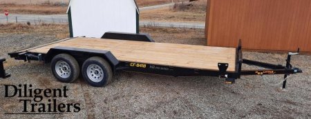 New 2022 Doolittle Trailer 84" x18' Tandem Axle 7K Car Hauler Trailer