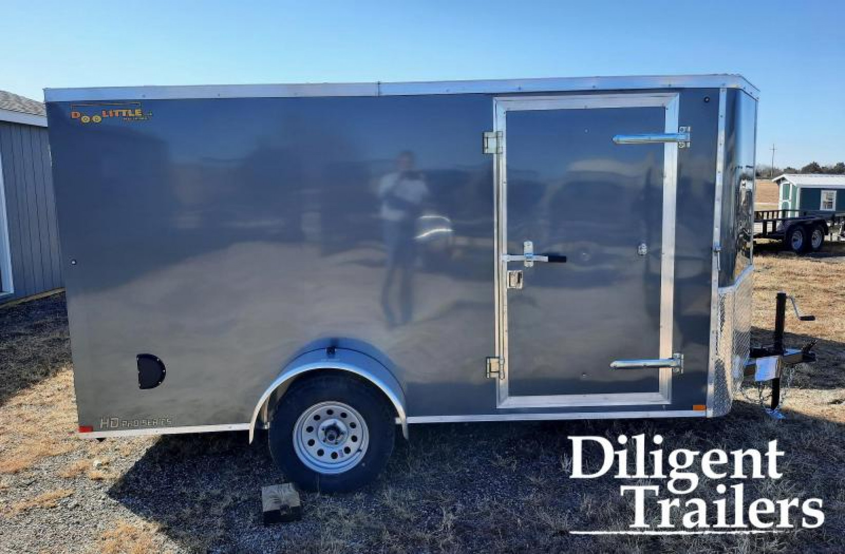 New 2022 Doolittle Trailer Mfg 6' x12' Single Axle 3.5K Enclosed Cargo Trailer