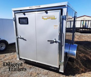 New 2022 Doolittle Trailer Mfg 6' x12' Single Axle 3.5K Enclosed Cargo Trailer