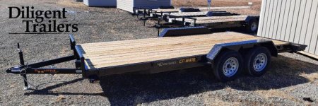 New 2022 Doolittle Trailer 84" x18' Tandem Axle 7K Car Hauler Trailer