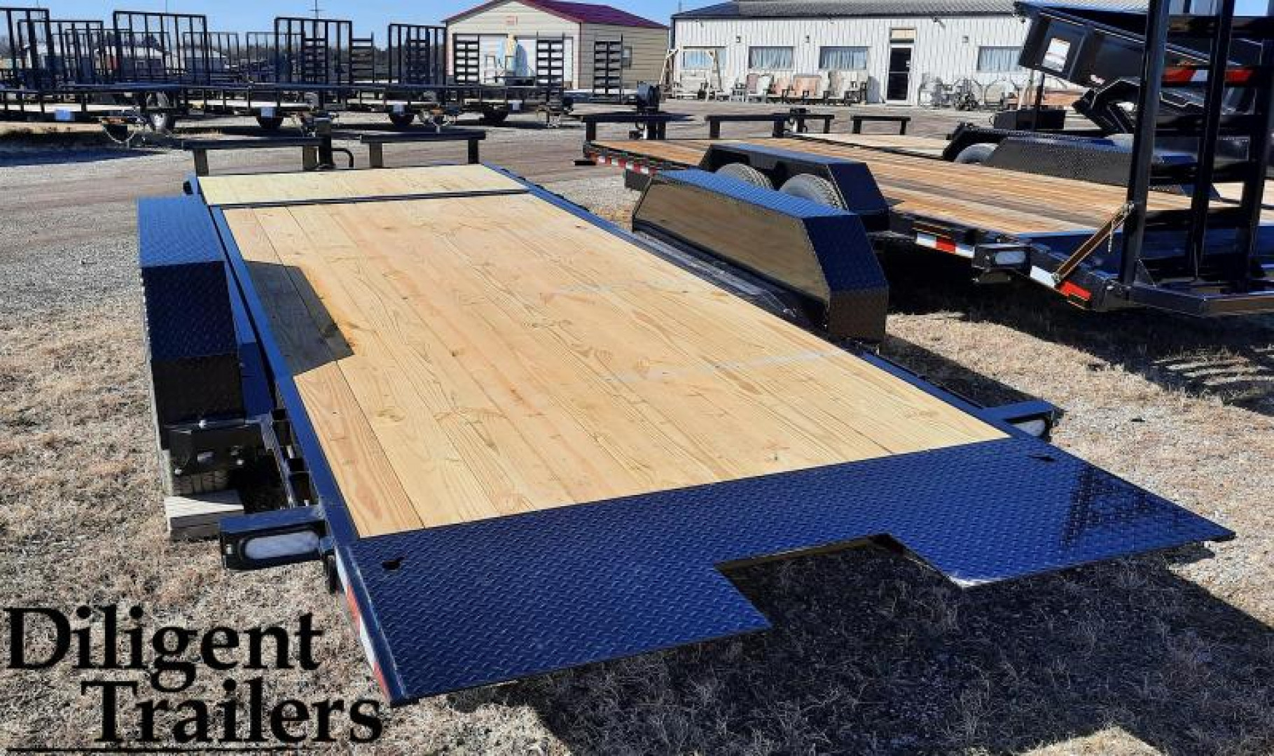 New 2022 Doolittle Trailer Mfg 82"x20' Tandem Axle 14K EZ Loader GT Equipment Trailer