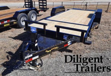 New 2022 Doolittle Trailer Mfg 82 x20' Tandem Axle 14K EZ Loader GT Equipment Trailer
