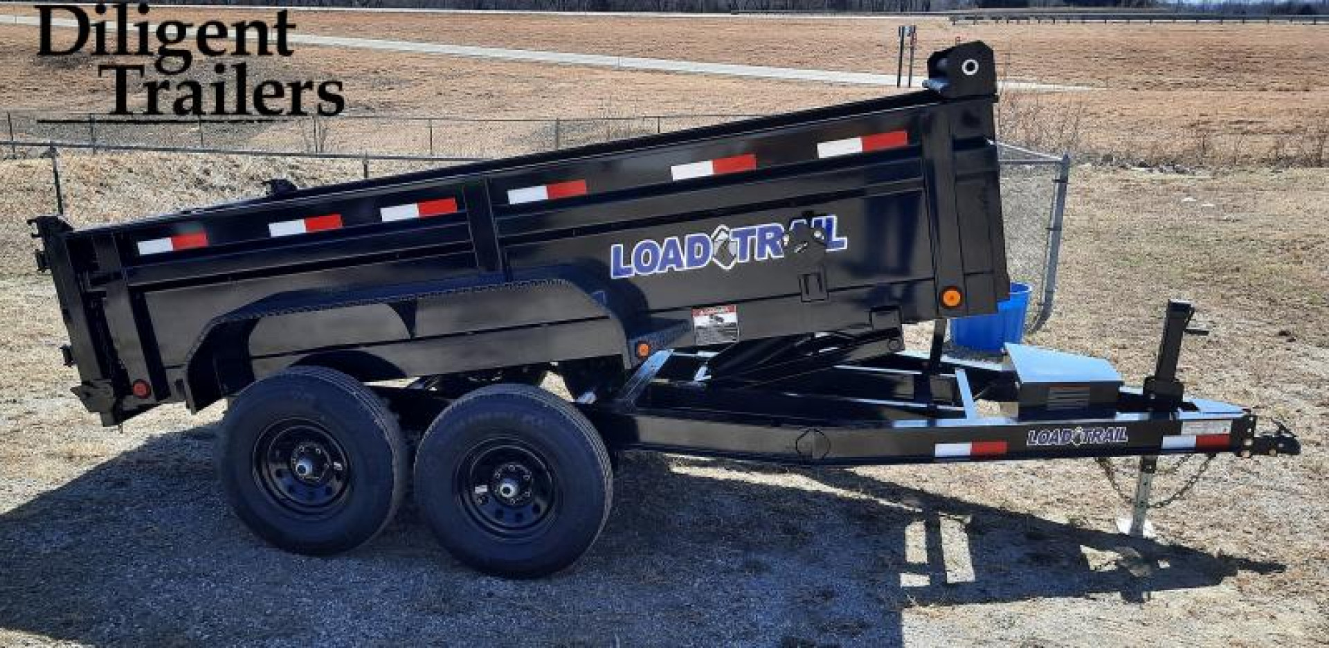 New 72" X 12' TANDEM AXLE DUMP