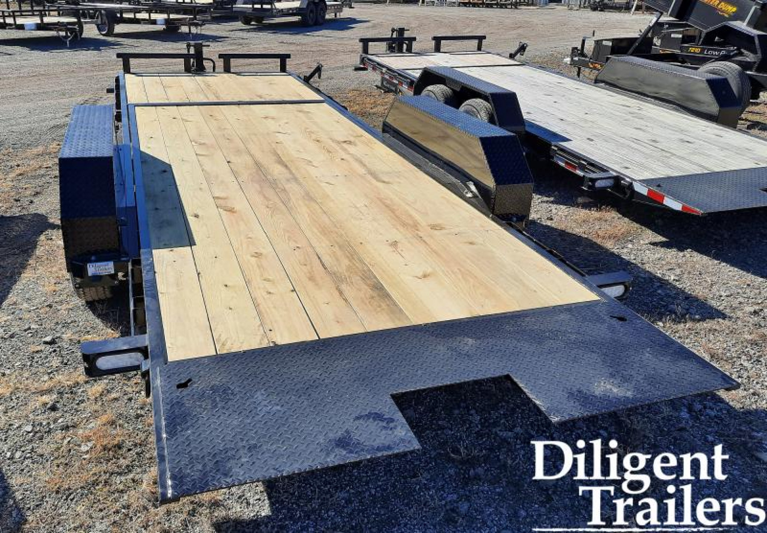 New 2022 Doolittle Trailer Mfg 82"x22' Tandem Axle 14K EZ Loader GT Equipment Trailer