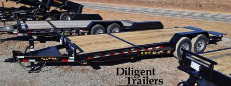 New 2022 Doolittle Trailer Mfg 82"x22' Tandem Axle 14K EZ Loader GT Equipment Trailer