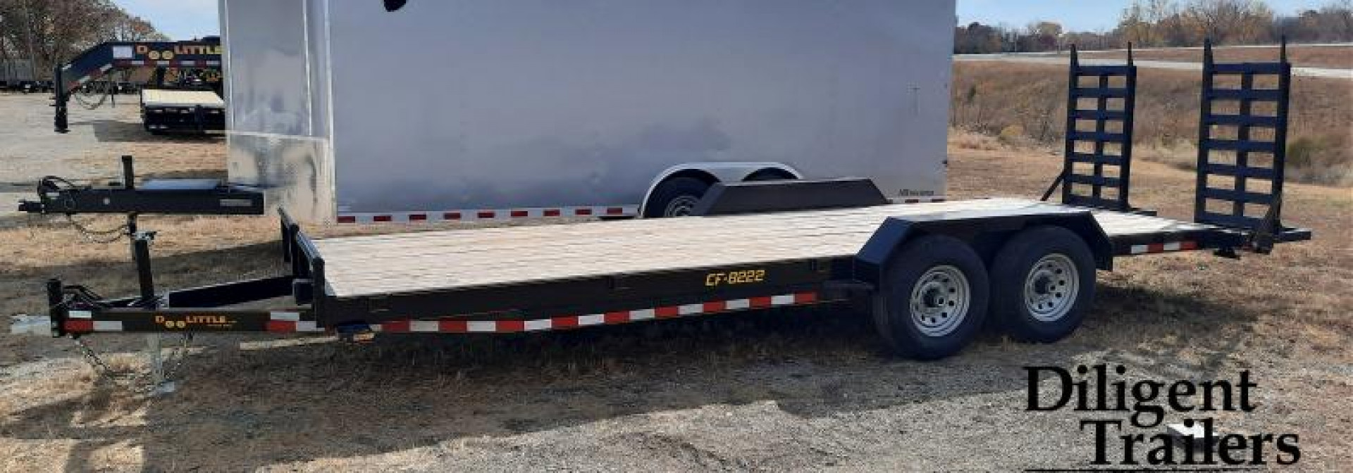 New 2023 Doolittle Trailer 82" x22' Tandem Axle 14K Car Hauler Trailer