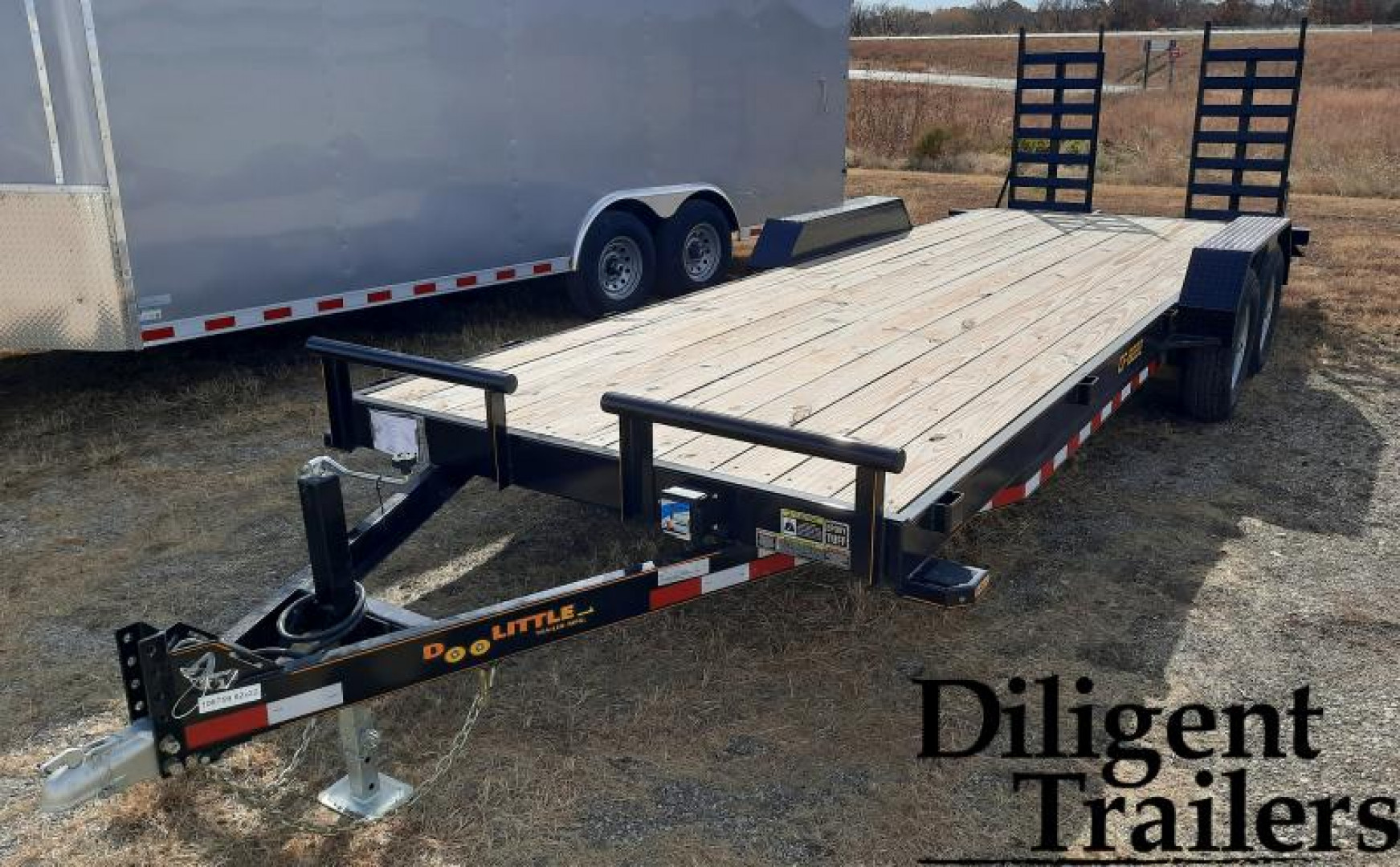 New 2023 Doolittle Trailer 82" x22' Tandem Axle 14K Car Hauler Trailer