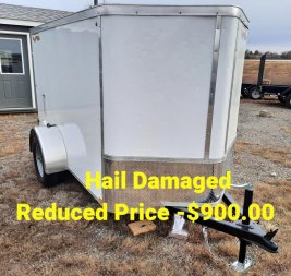 New 2022 Doolittle Trailer Mfg 5' x8' Single Axle 3.5K Enclosed Cargo Trailer